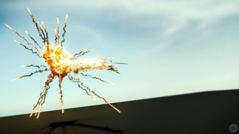 中英双字幕Maya与FumeFX爆炸特效教程Maya and FumeFX